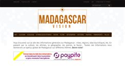 Desktop Screenshot of madagascar-vision.com