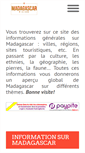 Mobile Screenshot of madagascar-vision.com